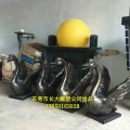 玻璃钢天鹅雕塑 东莞玻璃钢雕塑 东莞雕塑 长大玻璃钢雕塑厂家